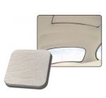 Headliner crush vinyl with sliding roof deluxe Off White Beetle 8.1972 and later sedan (3 bows)